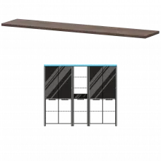 Топ КТ-75.38 Дуб апрель 2180x440x38 Акцент