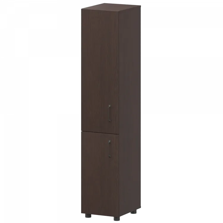 Стеллаж комбинированный узкий К-932,К-936,К-937,КФ-936,КФ-936 Дуб венге 360x420x2000 Приоритет