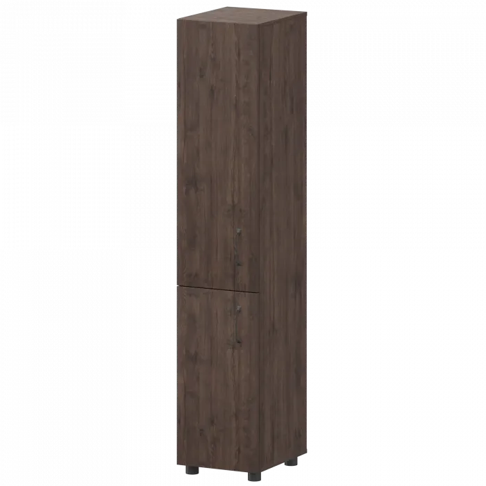 Стеллаж комбинированный узкий К-932,К-936,К-937,КФ-936,КФ-936 Дуб апрель 360x420x2000 Приоритет