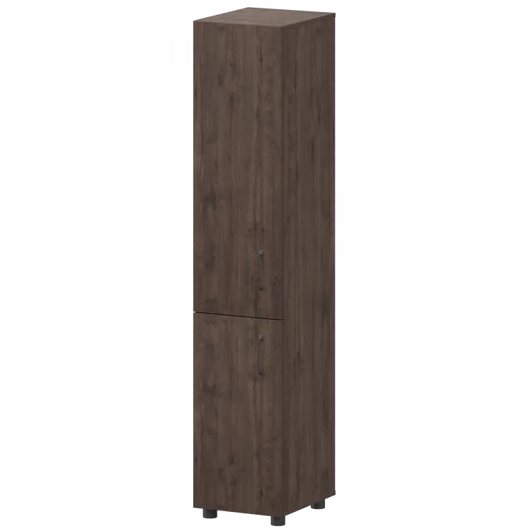 Стеллаж комбинированный узкий К-932,К-936,К-937,КФ-936,КФ-936 Дуб апрель 360x420x2000 Приоритет