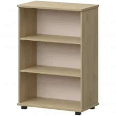 Стеллаж низкий НТ-480.Ч Баттл Рок 800x445x1280 Аргентум