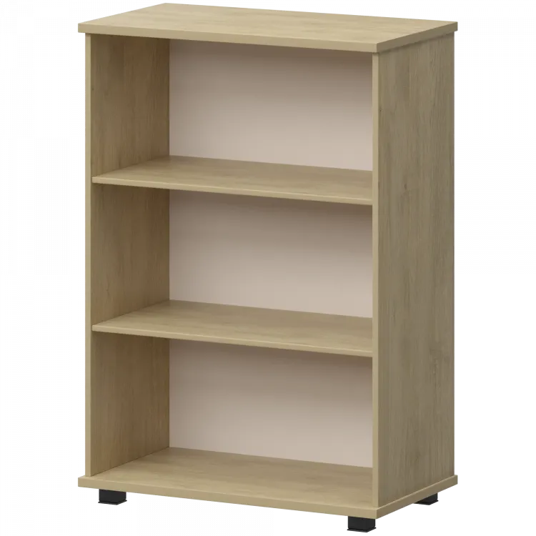 Стеллаж низкий НТ-480.Ч Баттл Рок 800x445x1280 Аргентум