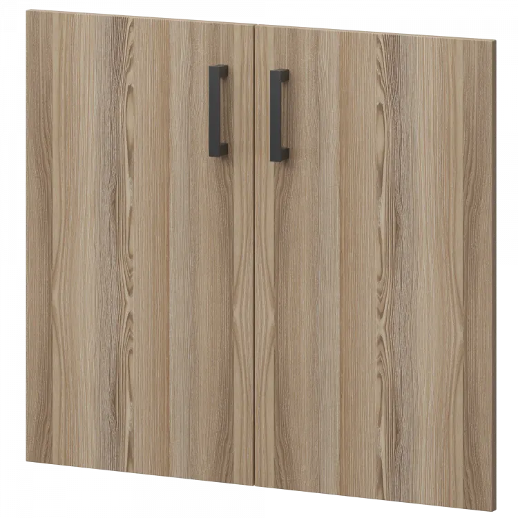 Двери из ЛДСП к широким стеллажам НТ-600.2.Ч.Ф Дуб сафари 780x16x764 Аргентум