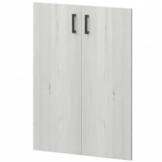 Двери из ЛДСП к широким стеллажам НТ-601.2.Ф.Ч Сосна винтер 780x16x1180 Аргентум