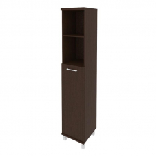 First Шкаф высокий узкий правый KSU-1.6 (R) Венге Цаво 401*432*2060