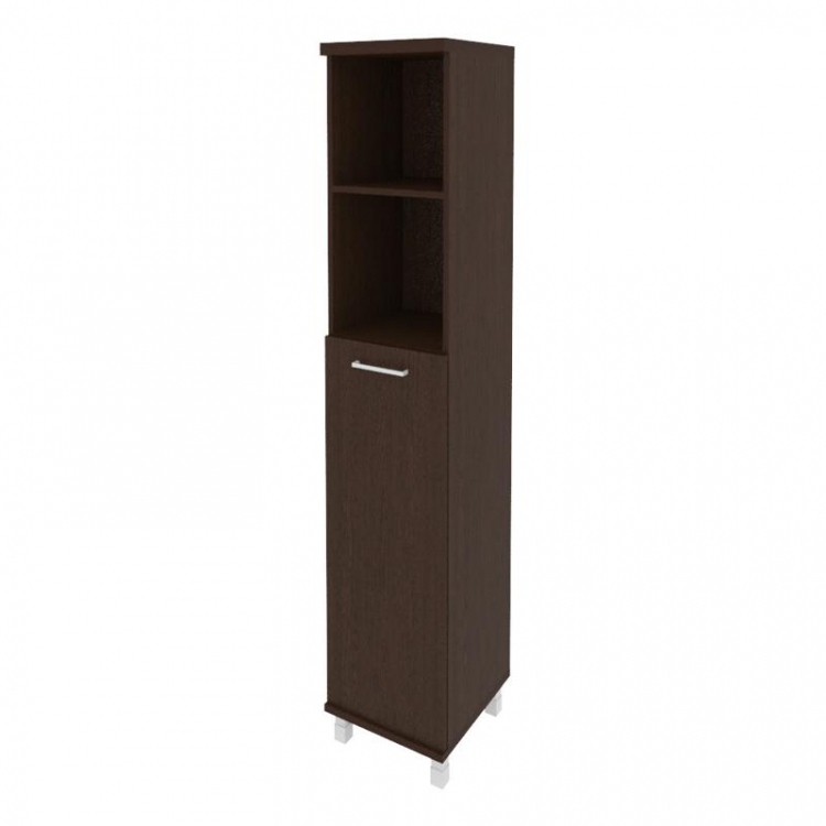 First Шкаф высокий узкий правый KSU-1.6 (R) Венге Цаво 401*432*2060