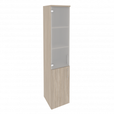 Onix Шкаф высокий узкий левый O.SU-1.2 (L) Дуб Аттик 400*420*1977