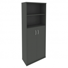 Riva Шкаф высокий широкий А.СТ-1.6 Антрацит 770*365*1980