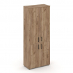 Style Project Шкаф высокий широкий SN.STS.E-104 Дуб Табак/Черный Ручки 796*400*1982