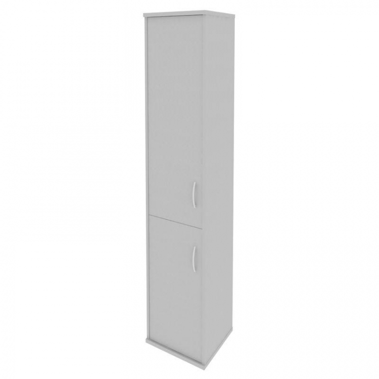 Riva Шкаф высокий узкий левый А.СУ-1.3 (L) Серый 404*365*1980