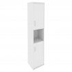 Riva Шкаф высокий узкий правый А.СУ-1.5 (R) Белый 404*365*1980