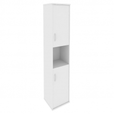 Riva Шкаф высокий узкий правый А.СУ-1.5 (R) Белый 404*365*1980