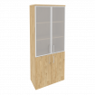 Onix Шкаф высокий широкий O.ST-1.2 R Тиквуд Светлый 800*420*1977