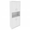 Riva Шкаф высокий широкий А.СТ-1.5 Белый 770*365*1980