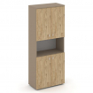 Estetica Шкаф высокий широкий ES.ST-1.5 Латте/Тиквуд Светлый 800*420*1977