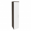Onix Шкаф высокий узкий левый O.SU-1.9 (L) Дуб Мали/Белый Бриллиант 400*420*1977