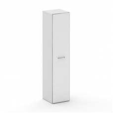 Cross Шкаф узкий высокий универсальный CR.SU-103 white Белый Бриллиант UM/Лакобель Белый 450*460*20