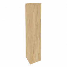 Onix Шкаф высокий узкий левый O.SU-1.9 (L) Тиквуд Светлый 400*420*1977