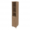 First Шкаф высокий узкий правый KSU-1.1 (R) Дуб Табак 401*432*2060