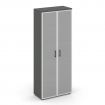 Style Project Шкаф высокий широкий SN.STS.E-109 Антрацит/Сатин/Черный Ручки 796*400*1982