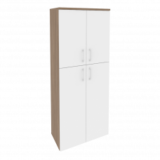 Onix Шкаф высокий широкий O.ST-1.8 Дуб Аризона/Белый Бриллиант 800*420*1977