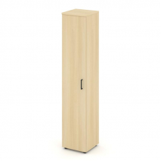 Style Project Шкаф высокий узкий унив. SN.STU.E-108 Акация Лорка/Черный Ручки 400*400*1982