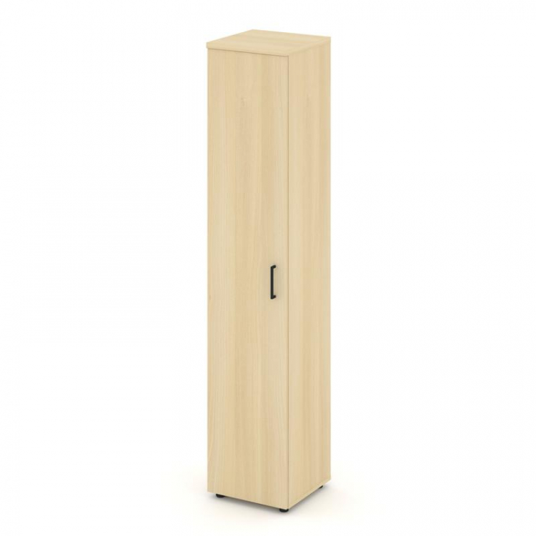 Style Project Шкаф высокий узкий унив. SN.STU.E-108 Акация Лорка/Черный Ручки 400*400*1982