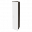 Onix Шкаф высокий узкий правый O.SU-1.9 (R) Дуб Мали/Белый Бриллиант 400*420*1977