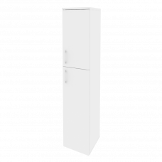 Onix Шкаф высокий узкий правый O.SU-1.8 (R) Белый Бриллиант 400*420*1977