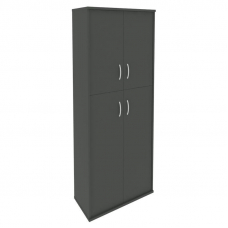 Riva Шкаф высокий широкий А.СТ-1.8 Антрацит 770*365*1980