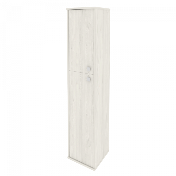 Style Шкаф высокий узкий левый Л.СУ-1.8 (L) Дуб Наварра 412*410*1980