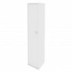 Style Шкаф высокий узкий левый Л.СУ-1.9 (L) Белый 412*410*1980