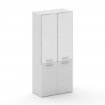 Cross Шкаф широкий высокий CRU.ST-101 white Белый Бриллиант UM/Лакобель Белый 896*460*2000