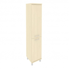First Шкаф высокий узкий левый KSU-1.3 (L) Клен 401*432*2060