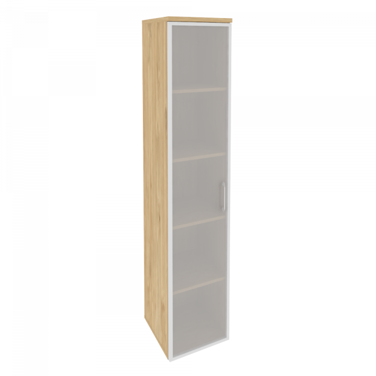 Onix Шкаф высокий узкий левый O.SU-1.10 R (L) Тиквуд Светлый 400*420*1977