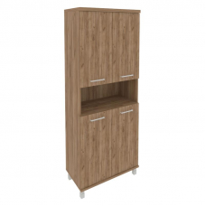 First Шкаф высокий широкий KST-1.5 Дуб Табак 801*432*2060