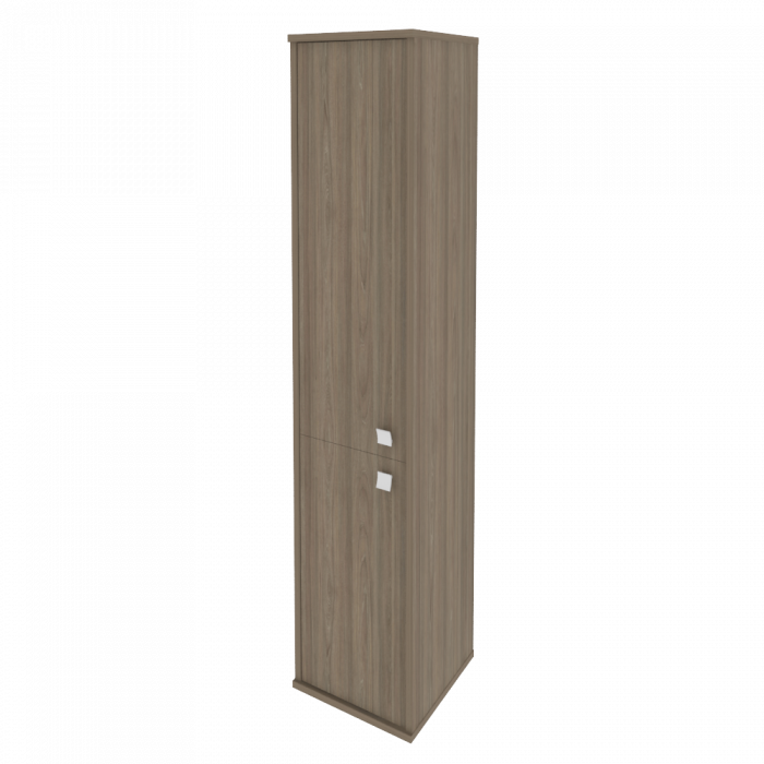 Style Шкаф высокий узкий левый Л.СУ-1.3 (L) Вяз Благородный 412*410*1980