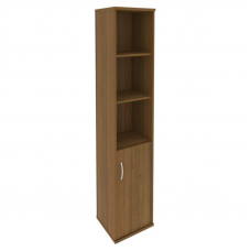 Riva Шкаф высокий узкий правый А.СУ-1.1 (R) Орех Гварнери 404*365*1980