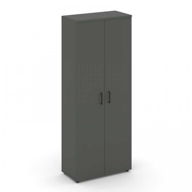 Style Project Шкаф высокий широкий SN.STS-108 Антрацит/Черный Ручки 796*400*1982