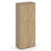 Estetica Шкаф высокий широкий ES.ST-1.8 Латте/Тиквуд Светлый 800*420*1977