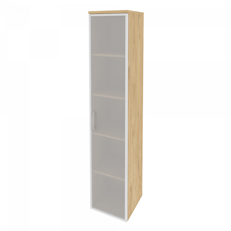 Onix Шкаф высокий узкий правый O.SU-1.10 R (R) Тиквуд Светлый 400*420*1977