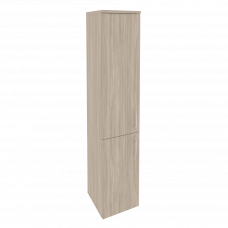 Onix Шкаф высокий узкий левый O.SU-1.3 (L) Дуб Аттик 400*420*1977