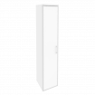 Onix Шкаф высокий узкий левый O.SU-1.10 R (L) white Белый Бриллиант/Стекло White 400*420*1977