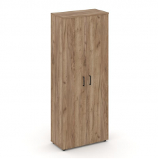 Style Project Шкаф высокий широкий SN.STS-108 Дуб Табак/Черный Ручки 796*400*1982