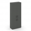 Style Project Шкаф высокий широкий SN.STS-104 Антрацит/Черный Ручки 796*400*1982