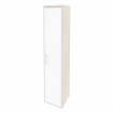 Onix Шкаф высокий узкий правый O.SU-1.10 R (R) white Денвер Светлый/Стекло White 400*420*1977