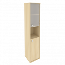 Style Шкаф высокий узкий правый Л.СУ-1.4 (R) Акация Лорка 412*410*1980