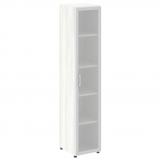 Yalta Шкаф узкий LT.SU-1.10 R (R) Снежная Патина 400*450*1987