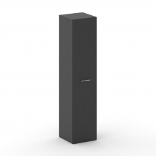 Cross Шкаф узкий высокий универсальный CRF.SU-102 Черный F/Базальт UM 450*460*2000