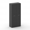 Cross Шкаф широкий высокий CRU.ST-102 Базальт UM/Черный UM 896*460*2000